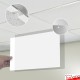 Suspended Ceiling Poster Holder Set (A4 to A1 Sleeve, Grid Clips & "Clear" Cord)