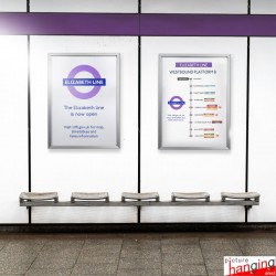 Lockable Snap Frames - Aluminium Security Click Frame, A4 A3 A2 A1 A0