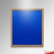 Framed Blue Felt Pinboards - Wooden Notice Boards for Pins & Staples