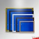 Framed Blue Felt Pinboards - Wooden Notice Boards for Pins & Staples