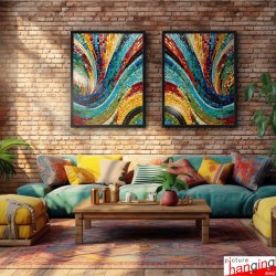 Mosaic Art Display Frames - A4 to A0 Mosaic Mounting Frame