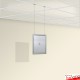 Ceiling Grid Clip Frame Display Set - Hang Adverts From Suspended Ceilings!