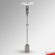 Suspended Ceiling-to-Floor Twist-On Fixed Wire Set - Cable Display for Grid False Ceilings