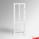 Display Upright Easel With Info Shelf