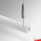 Freestanding Glass Shelf Display - Shelving Unit for Windows, Exhibitions & Listed Buildings!