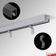 Window Ceiling Board Hanging Set - P-Rail Picture Rail Included, 2m & 3m
