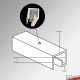 Window Ceiling Board Hanging Set - P-Rail Picture Rail Included, 2m & 3m