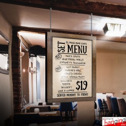 Frame Hanging Chains Only Kit (Ceiling to Frame Chain & Fittings set)