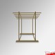 Freestanding Carpet Rack Display Stand (POS Retail Rug Hanging & Storage Solution)