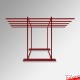 Freestanding Carpet Rack Display Stand (POS Retail Rug Hanging & Storage Solution)