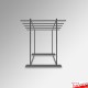 Freestanding Carpet Rack Display Stand (POS Retail Rug Hanging & Storage Solution)