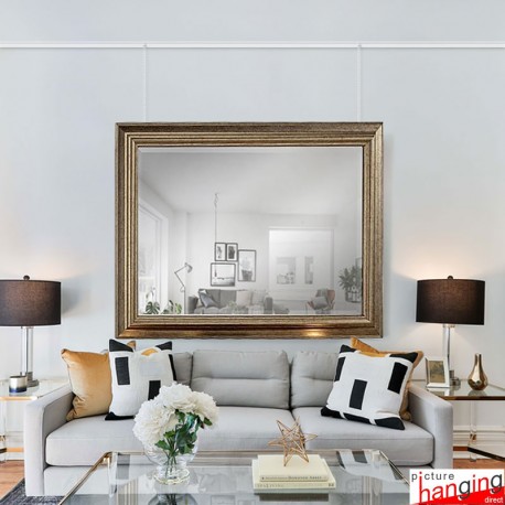 J Rail Picture Chain System - Heavy-duty Picture Rail & Hanging Chains