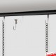 U Rail Picture Chain System - Ceiling Picture Rail & Hanging Chains (Complete Gallery System)