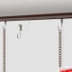U Rail Picture Chain System - Ceiling Picture Rail & Hanging Chains (Complete Gallery System)