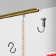 U Rail Picture Chain System - Ceiling Picture Rail & Hanging Chains (Complete Gallery System)