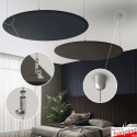 Acoustic Ceiling Panels Hanging Set - Cable System for Decorative & Sound Absorbing Tiles
