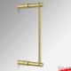 Wall Rod Display Fittings - Top & Bottom, Wall-to-Wall (6mm Round Rods)