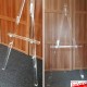 [HIRE] Greco 'Transparent' Easel 160cm - Clear Acrylic Art Tripod