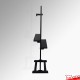 [HIRE] Upright Easel 180cm - Large H-frame for Multiple Pictures