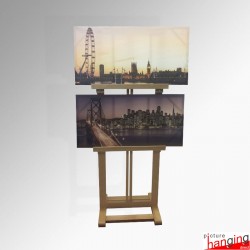 Upright Easel 180cm - Large H-frame for Multiple Pictures