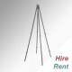 [HIRE] Back-to-Back Double Greco Metal Easel 160cm - Display 4 Pictures