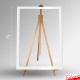 Tall Folding Easel 250cm (Display Extra-Large Pictures & 8'x5' Frames)