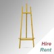 [HIRE] Classic Wooden Easel 210cm (Eco-friendly Art Easels, Made From Recycled Wood)