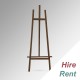 [HIRE] Classic Wooden Easel 210cm (Eco-friendly Art Easels, Made From Recycled Wood)