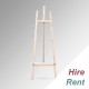 [HIRE] Classic Wooden Easel 210cm (Eco-friendly Art Easels, Made From Recycled Wood)