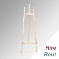 [HIRE] Classic Wooden Easel 210cm (Eco-friendly Art Easels, Made From Recycled Wood)