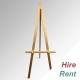Greco Gold Wood Easel (A4 to A0 Frames)