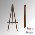 [HIRE] Greco Folding Easel 160cm - Heavy-Duty Tripod Art Stand
