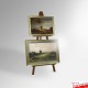 [HIRE] Greco 'Double' Easel 160cm - Art Display Tripod for 2 Pictures