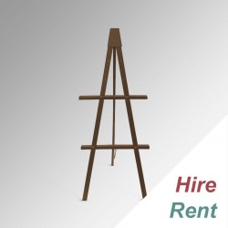 [HIRE] Greco 'Double' Easel 160cm - Art Display Tripod for 2 Pictures