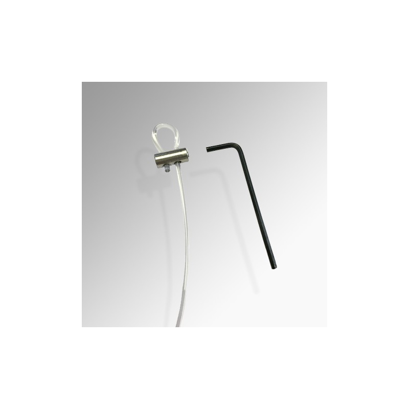 Perlon 'Clear' Cord + Loop - Moulding Hooks & Gallery Systems