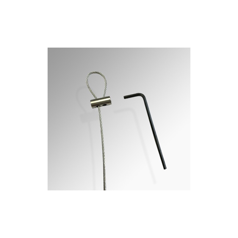 Steel Picture Hanging Wire + Loop - Moulding Hooks & Gallery Systems