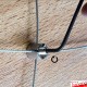 Cable Wire Cross Joiner (2mm) - Create Trellis&nbsp;& Wire Mesh Displays for Pictures & Plants, Fitting Only!