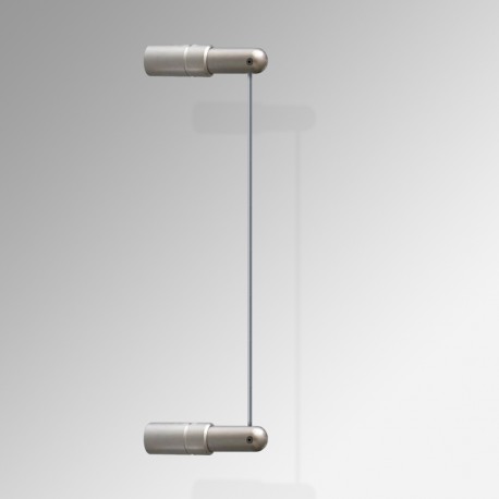 Wall-to-Wall Cable Display Kit - 3m Steel Wire & Fittings Only