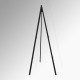 Greco 'Double' Easel 160cm (Metal), Black