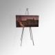 Back to Back Easel 160cm (Metal), Silver