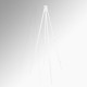 Back to Back 'Double' Easel 160cm (Metal), White