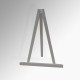 Greco 'Table' Easel 50cm (Wood), Silver
