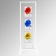 Display Panel Stand A3, White (x3)