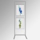 Display Panel Stand A2, Silver (x2)