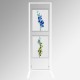 Display Panel Stand A2, White (x2)