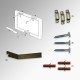 Picture Frame Security / Anti-theft Kit, Components