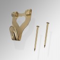 Picture Hook & Pins, Double (Framing Supplies)
