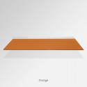 'Orange' Colored Glass Shelf (Inc. Bracket)