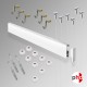 Clip Rail 3m 'All-in-one' Gallery System Kit, White Finish