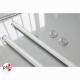 Aluminium Poster Hanger & Suction Hook Set (White)